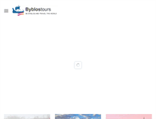 Tablet Screenshot of byblostours.com